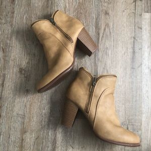 Tan Booties
